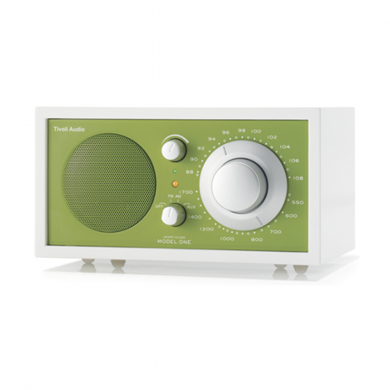 Акустическая система Tivoli Audio Model One Radio Frost White Green зеленая/белая