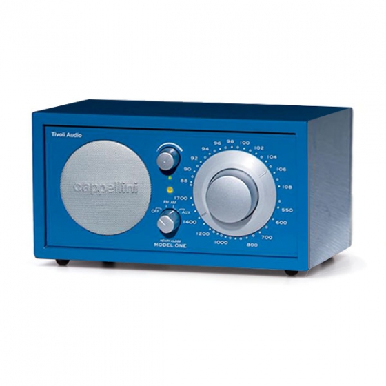 Акустическая система Tivoli Audio Model One Radio Cappellini China Blue/Silver синяя