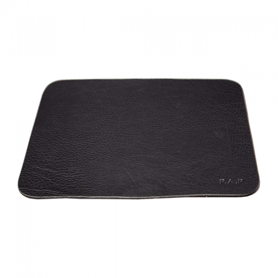 Кожаный коврик P.A.P. Mousepad Leather Black для мышек черный 10251