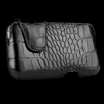 ������� ����� � ���������� �� ���� Sena Laterale Croco Black ��� iPhone 4/4S ������ 156516