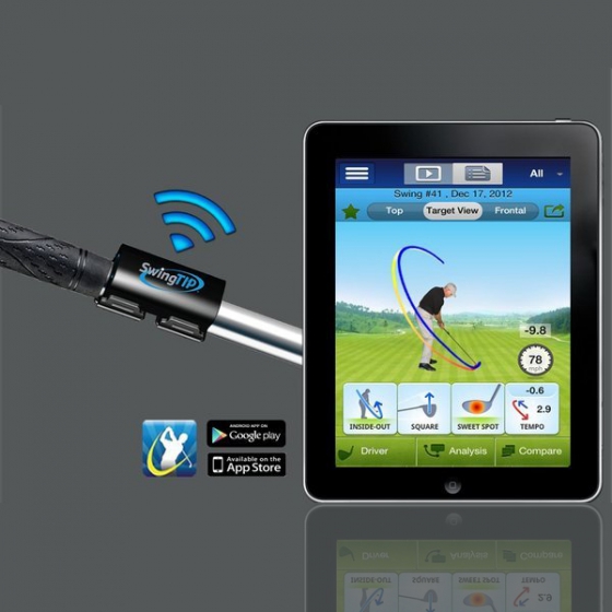     SwingTIP Wireless Golf Swing Analyzer Package STP105