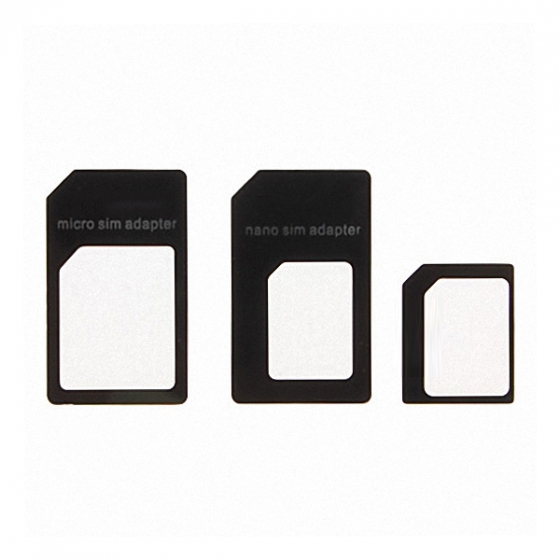 Комплект адаптеров SIM - Micro SIM - Nano SIM AA-021