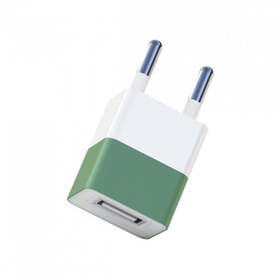 Зарядное устройство Luardi Hi-Tech Wall Charger Green 2A/1USB для USB устройств зеленое luad09GRN
