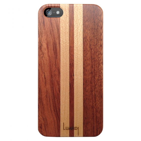 - Luardi Wooden Case Rosewood/Maple  iPhone 5/SE 