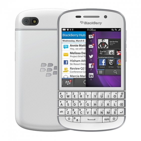  Blackberry Q10 16Gb White 