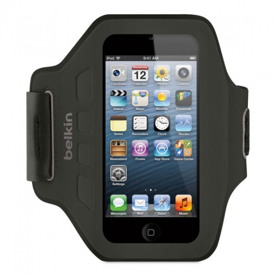 ���������� ����� �� ���� Belkin Ease-Fit Armband Black ��� iPod Touch 5 ������ F8W149vfC00