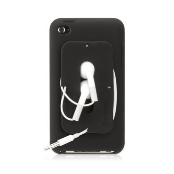 Силиконовый чехол Griffin FlexGrip Wrap Case Black для iPod Touch 4G черный GB01929